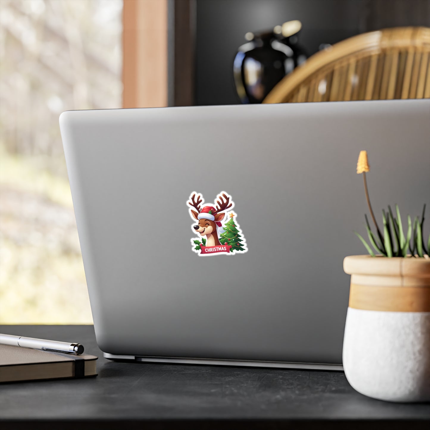 Christmas Reindeer Sticker