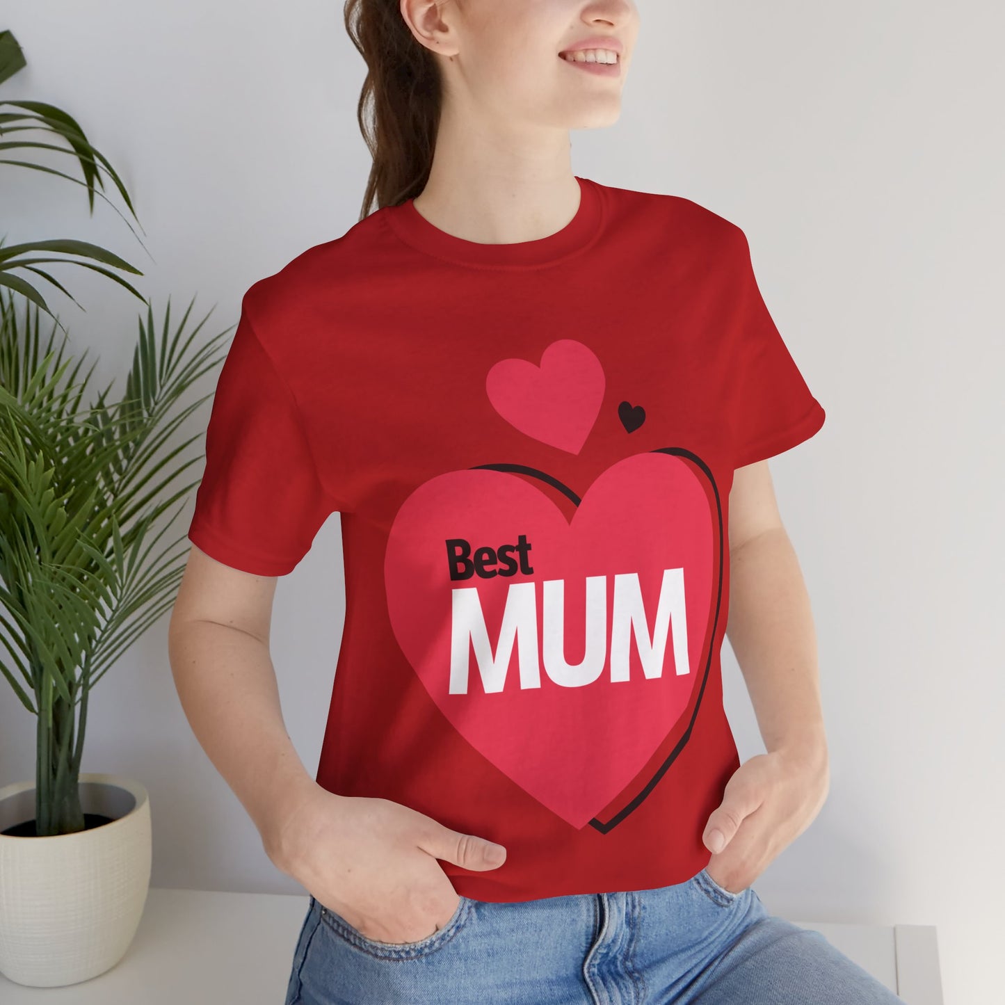 Best Mum Mother's Day Short Sleeve T-Shirt - Unisex - Motivational Treats