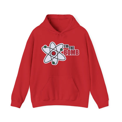 Motivational Unisex Hooded Sweatshirt - I'm The Bomb Design