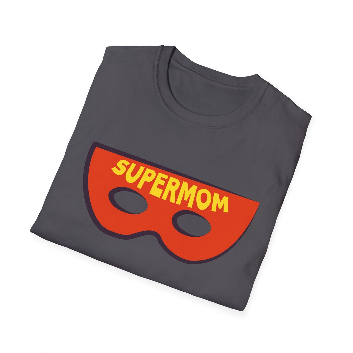 Mother's Day Unisex T-Shirt - Mom Hero Mask Design