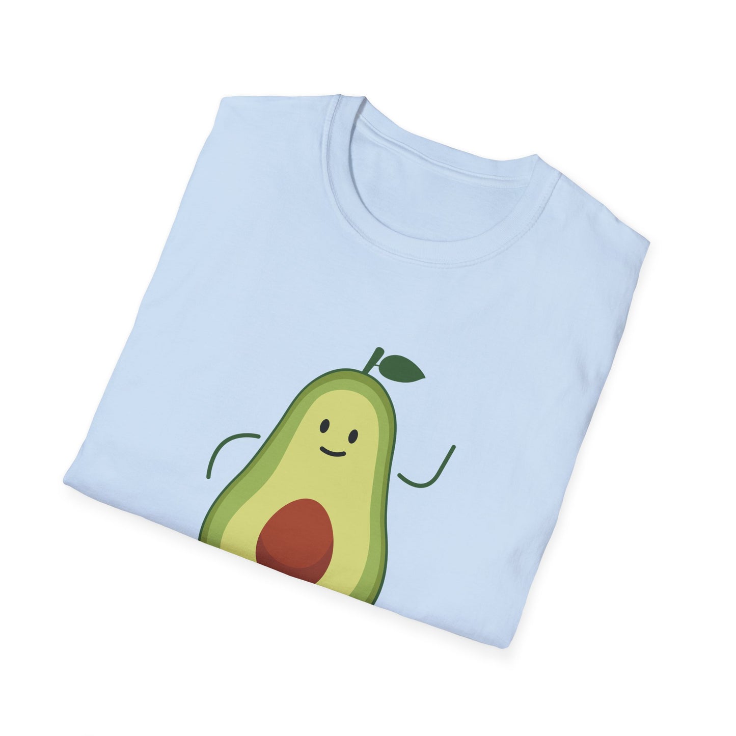 Motivational Unisex T-Shirt - Avocado Vegan Design