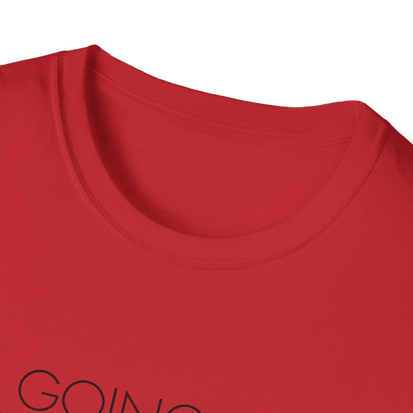 Motivational Unisex T-Shirt - It's Going To Be Hard Design