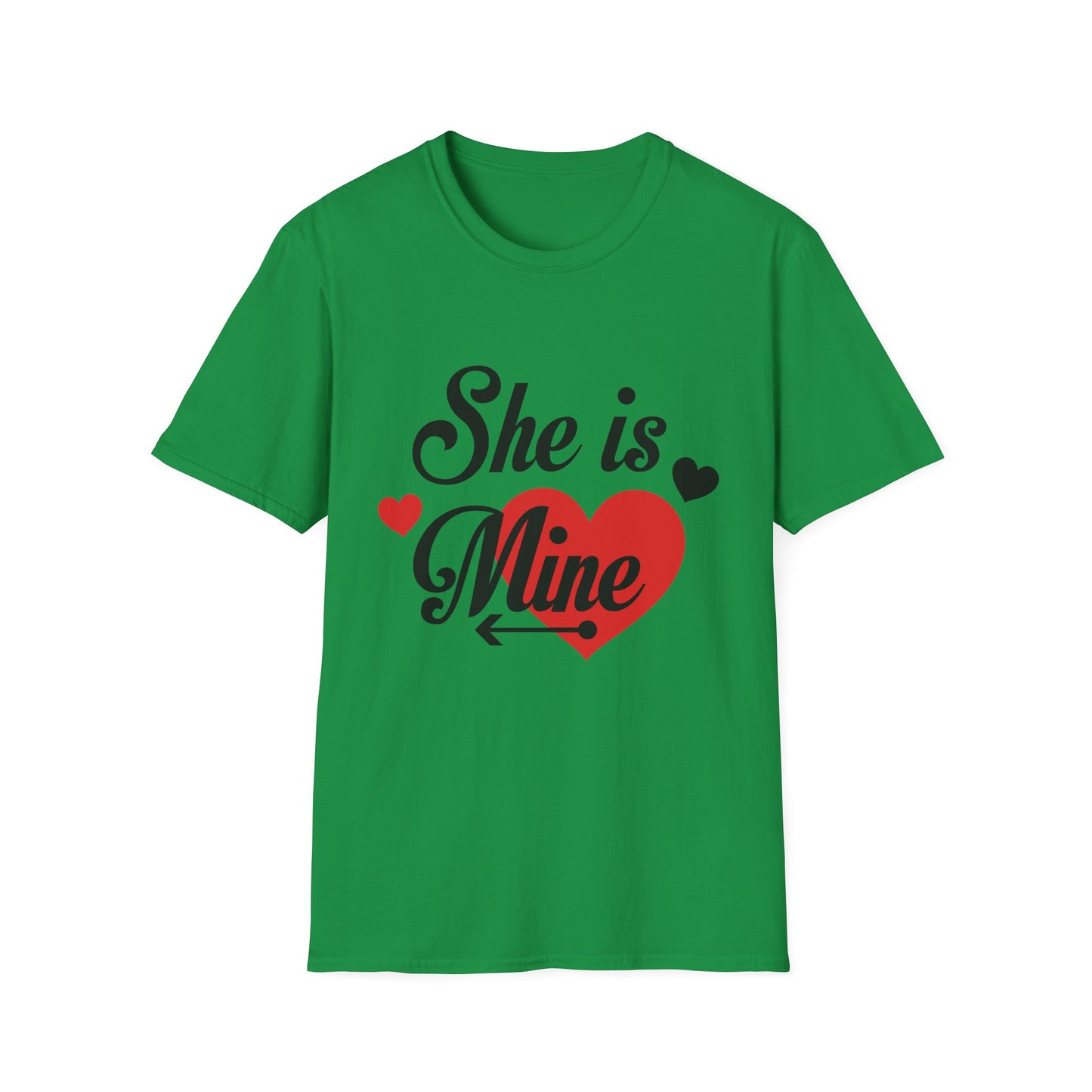 Valentine's Day Unisex T-Shirt - She Is Mine Design