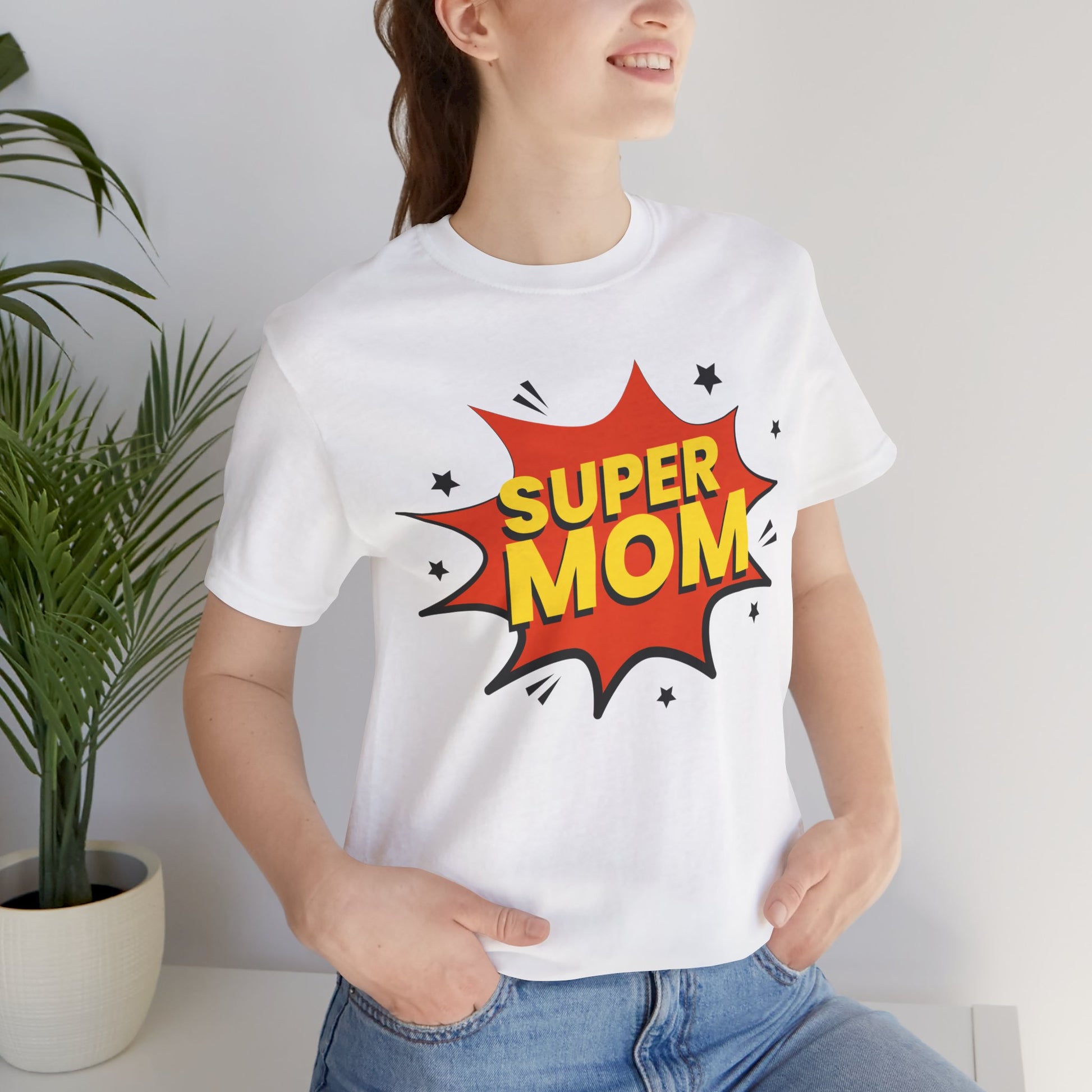 Super Mom Pop Mother's Day Short Sleeve T-Shirt - Unisex - Motivational Treats
