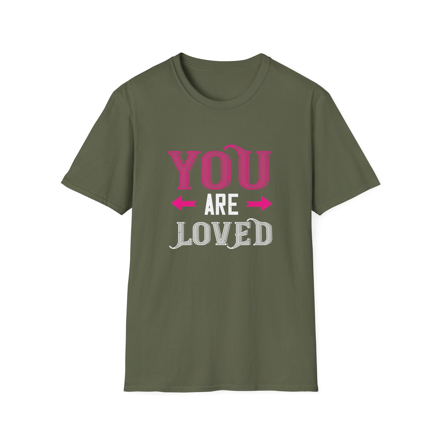 Valentine's Day Unisex T-Shirt - You Are Loved Design