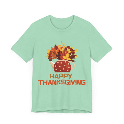 Kettle Plants in Fall Thanksgiving T-Shirt - Unisex