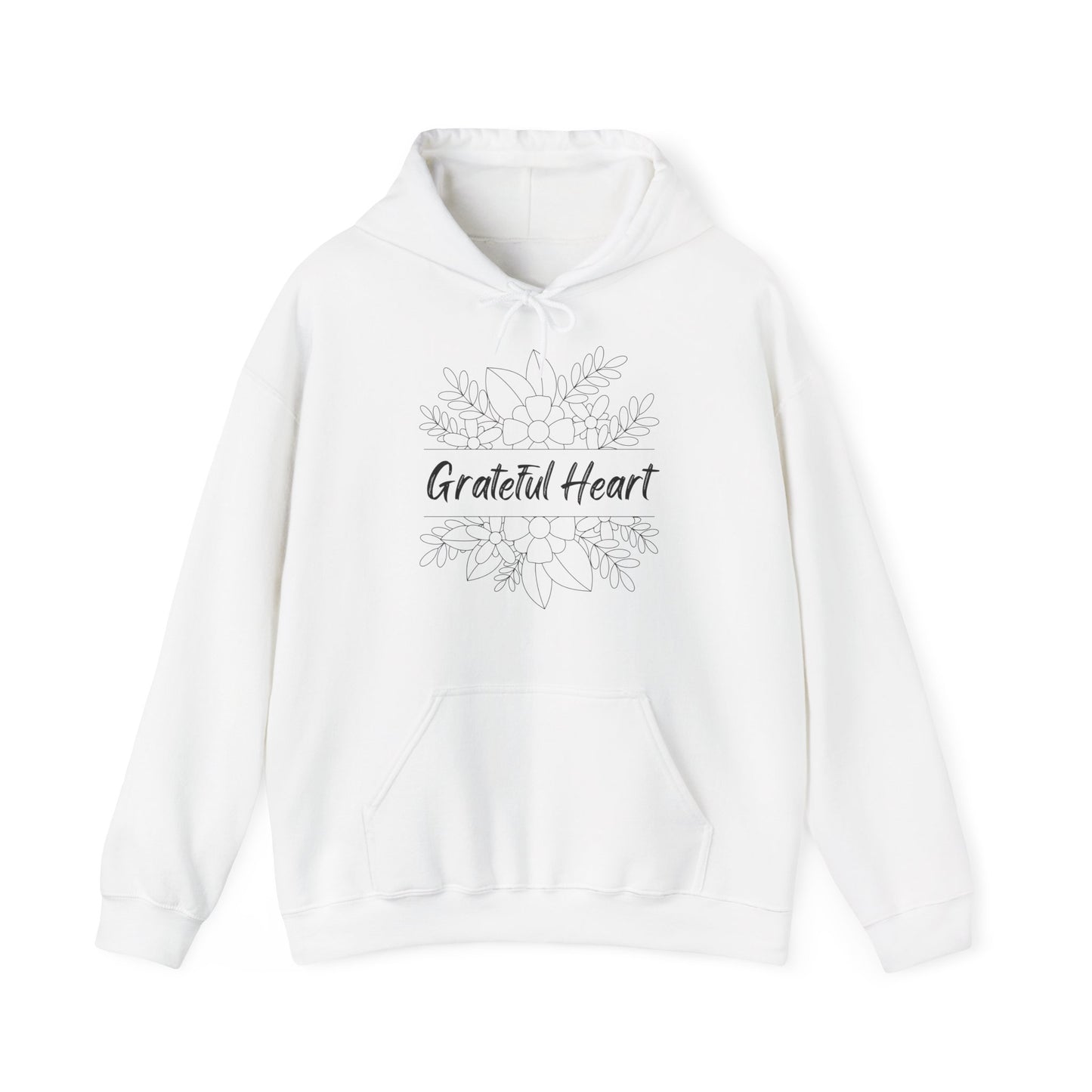 Christian Unisex Hooded Sweatshirt - Grateful Heart Design