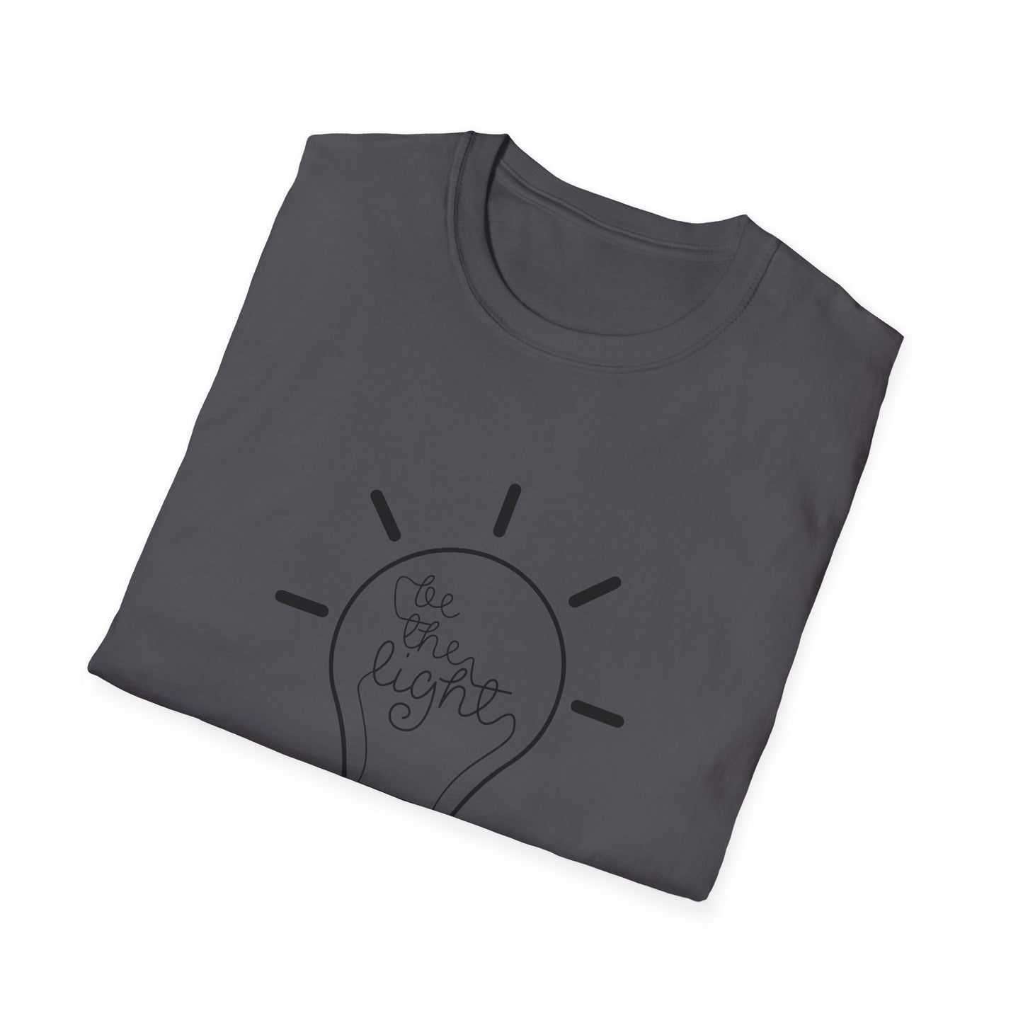 Christian Unisex T-Shirt - Be The Light Design