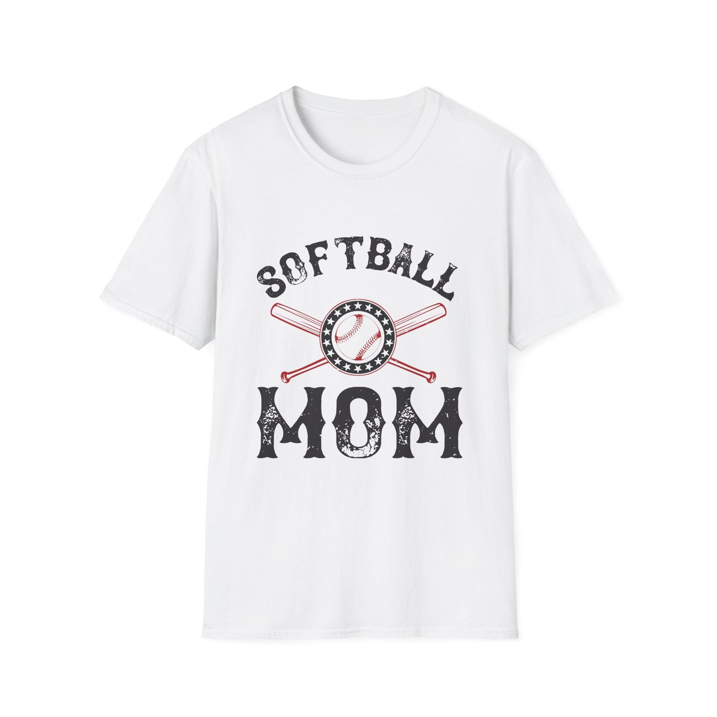 Mother's Day Unisex T-Shirt - Softball Mom Design