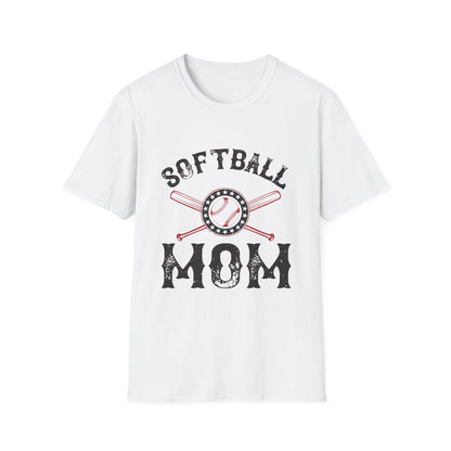 Mother's Day Unisex T-Shirt - Softball Mom Design