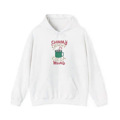 Christmas Unisex Hooded Sweatshirt - Shimmy Shimmy Cocoa What Design