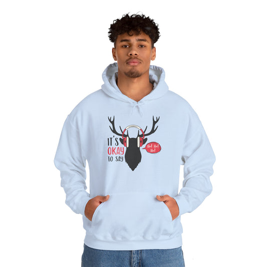 Ho! Ho! Ho! Fun Christmas Hoodie | Motivational Treats