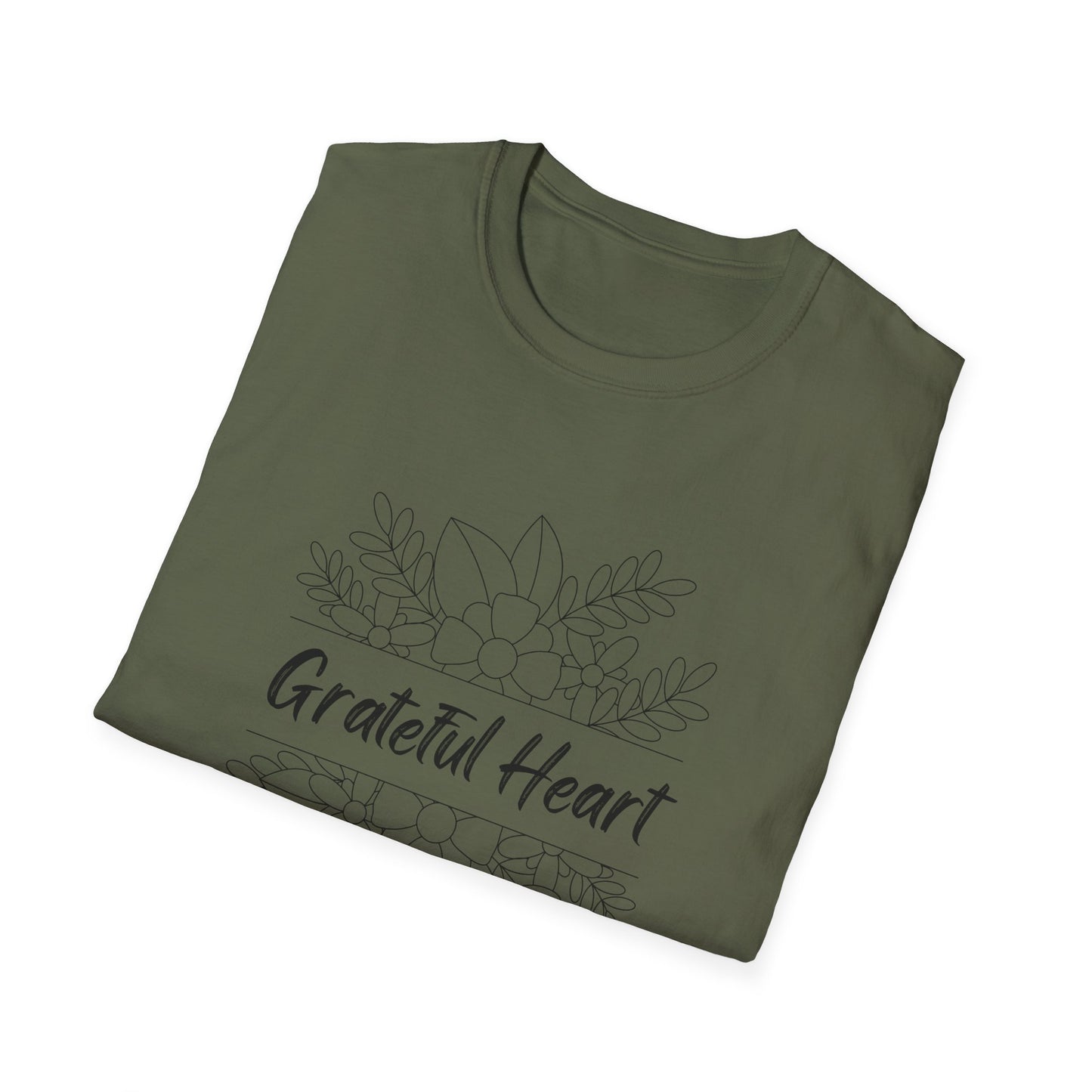 Christian Unisex T-Shirt - Grateful Heart Design