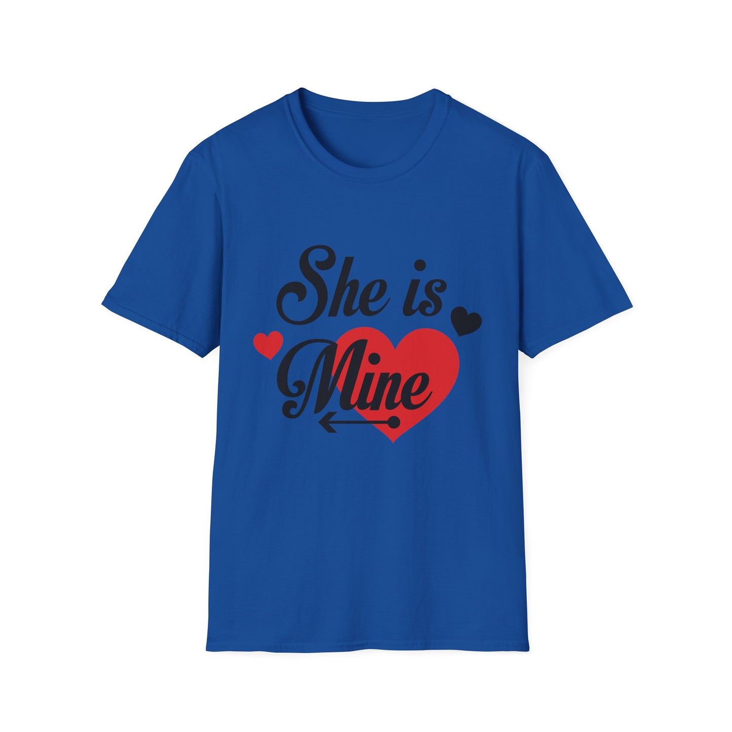 Valentine's Day Unisex T-Shirt - She Is Mine Design