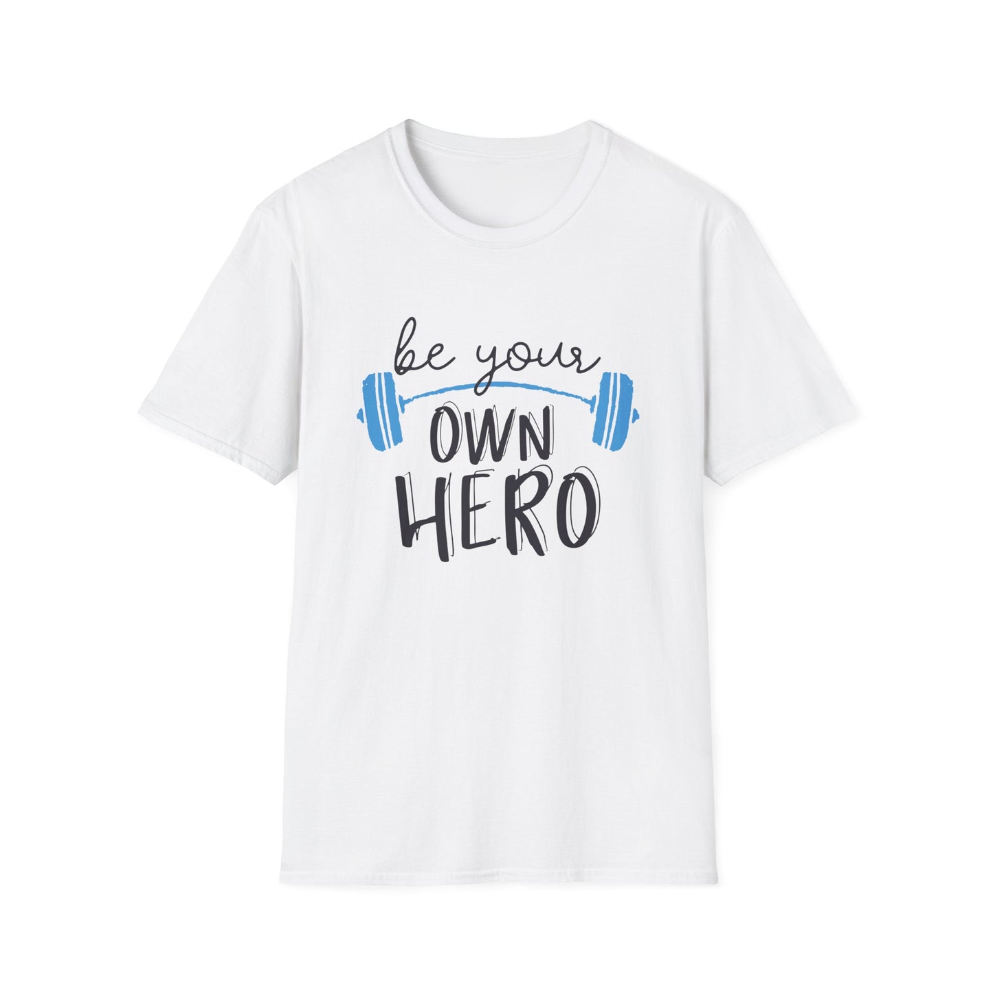 Motivational Unisex T-Shirt - Be Your Own Hero Design