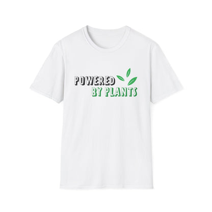 Motivational Unisex T-Shirt - Powered By Plants Design