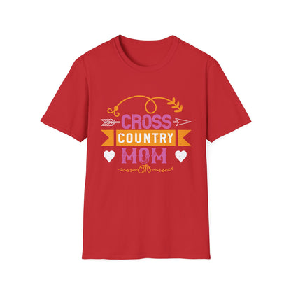 Mother's Day Unisex T-Shirt - Cross Country Mom Design