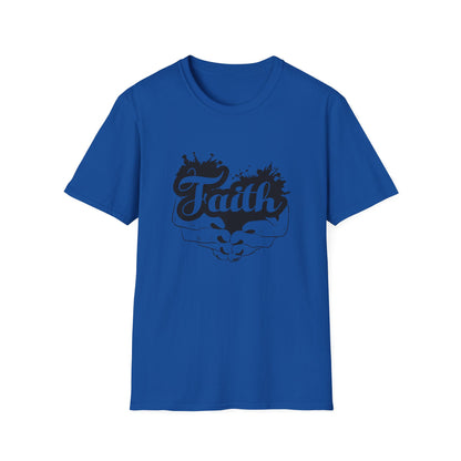 Christian Unisex T-Shirt - Faith In Your Hands Design