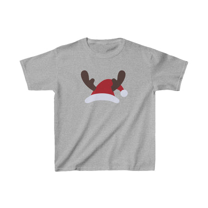 Christmas Unisex Kids T-Shirt - Santa's Hat Design