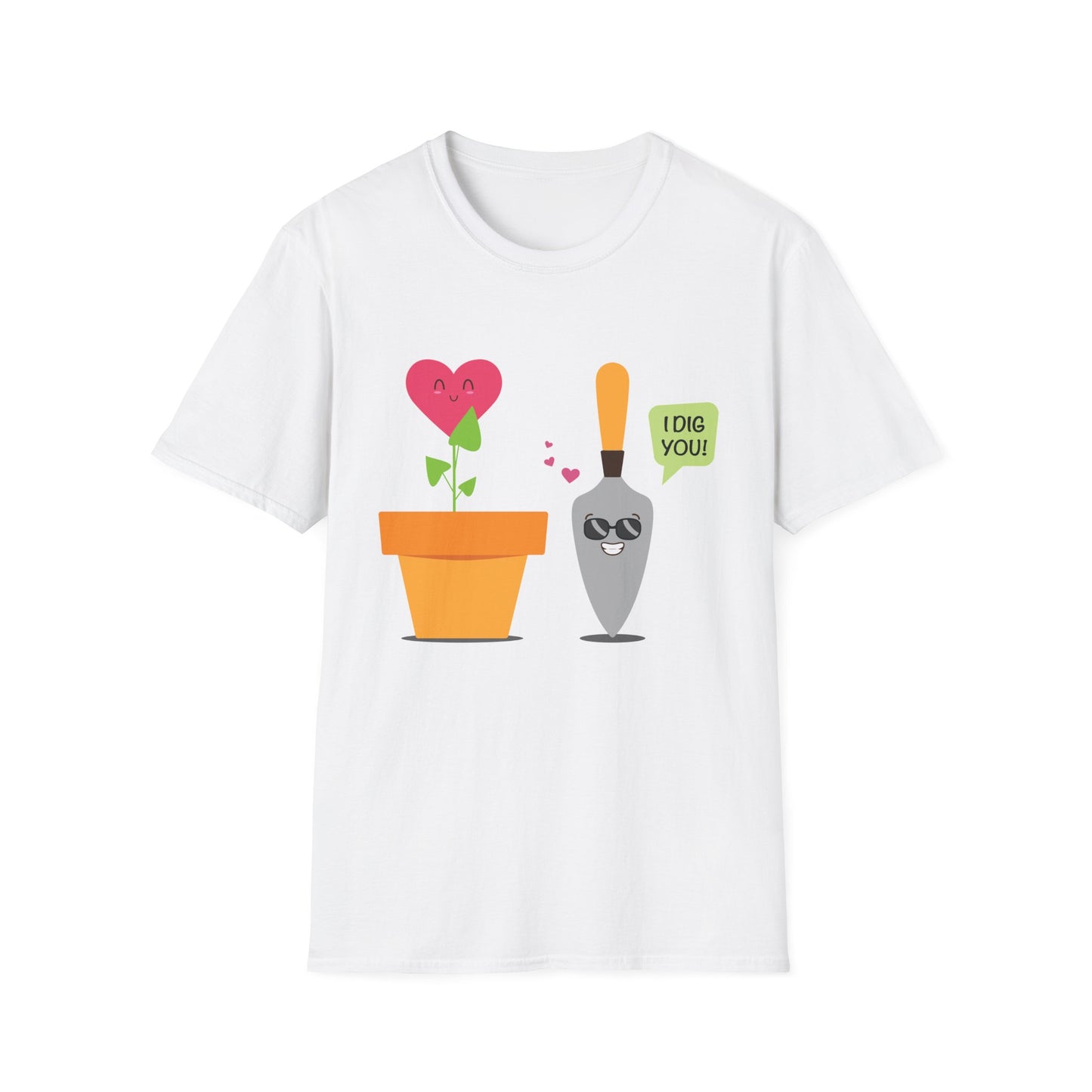 Valentine's Day Unisex T-Shirt - I Dig You! Design