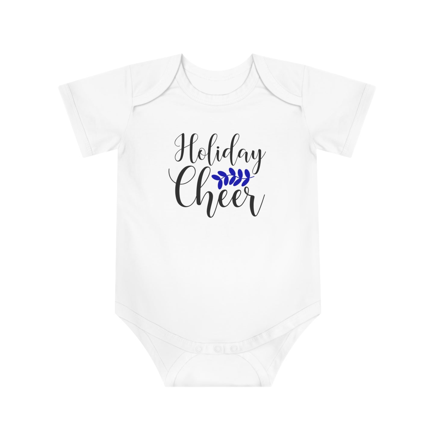 Christmas Baby Bodysuit - Festive Holiday Cheer Design