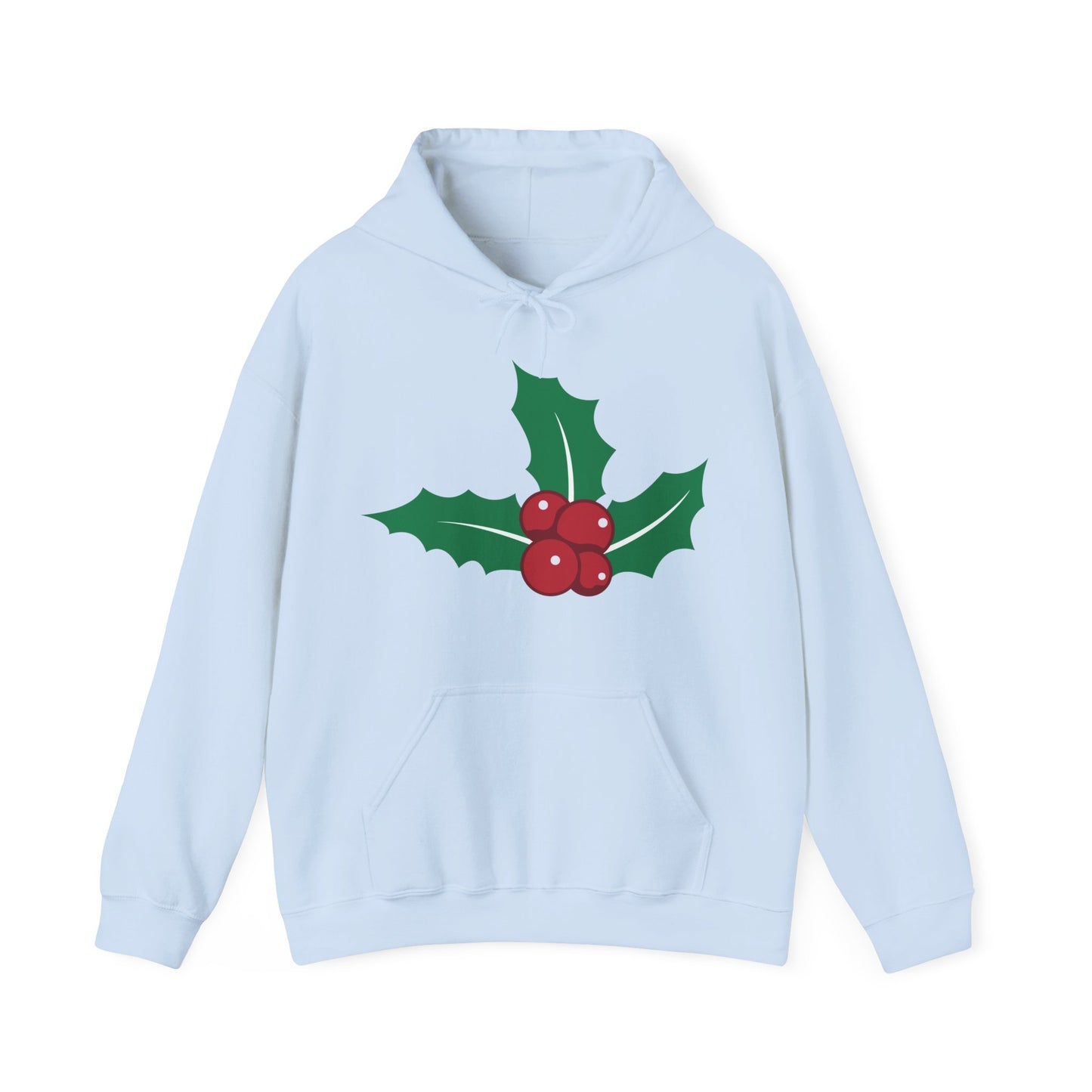 Christmas Unisex Hooded Sweatshirt - Mistletoe Design