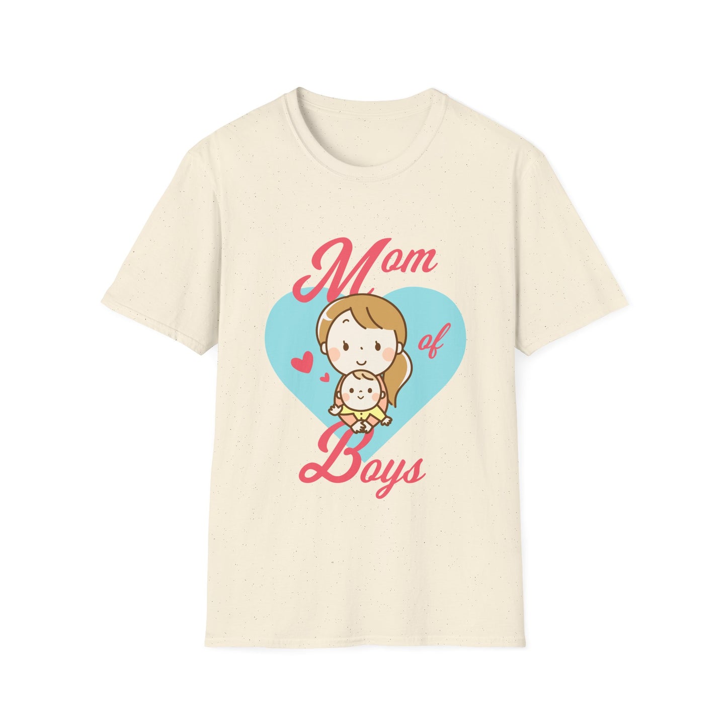 Mother's Day Unisex T-Shirt - Mom Of Boys Design