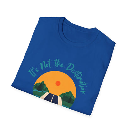 Motivational Unisex T-Shirt - It's The Journey Design