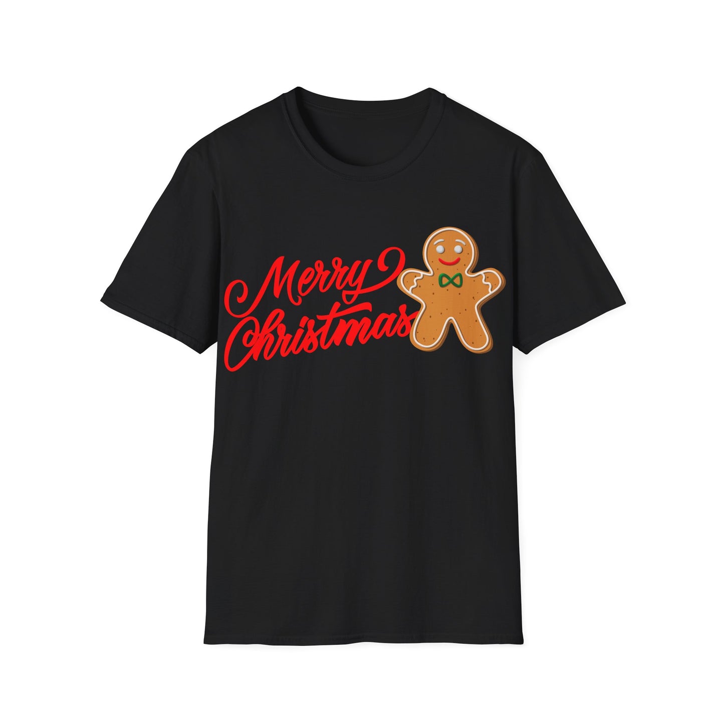 Christmas Unisex T-Shirt - Gingerbread Xmas Design