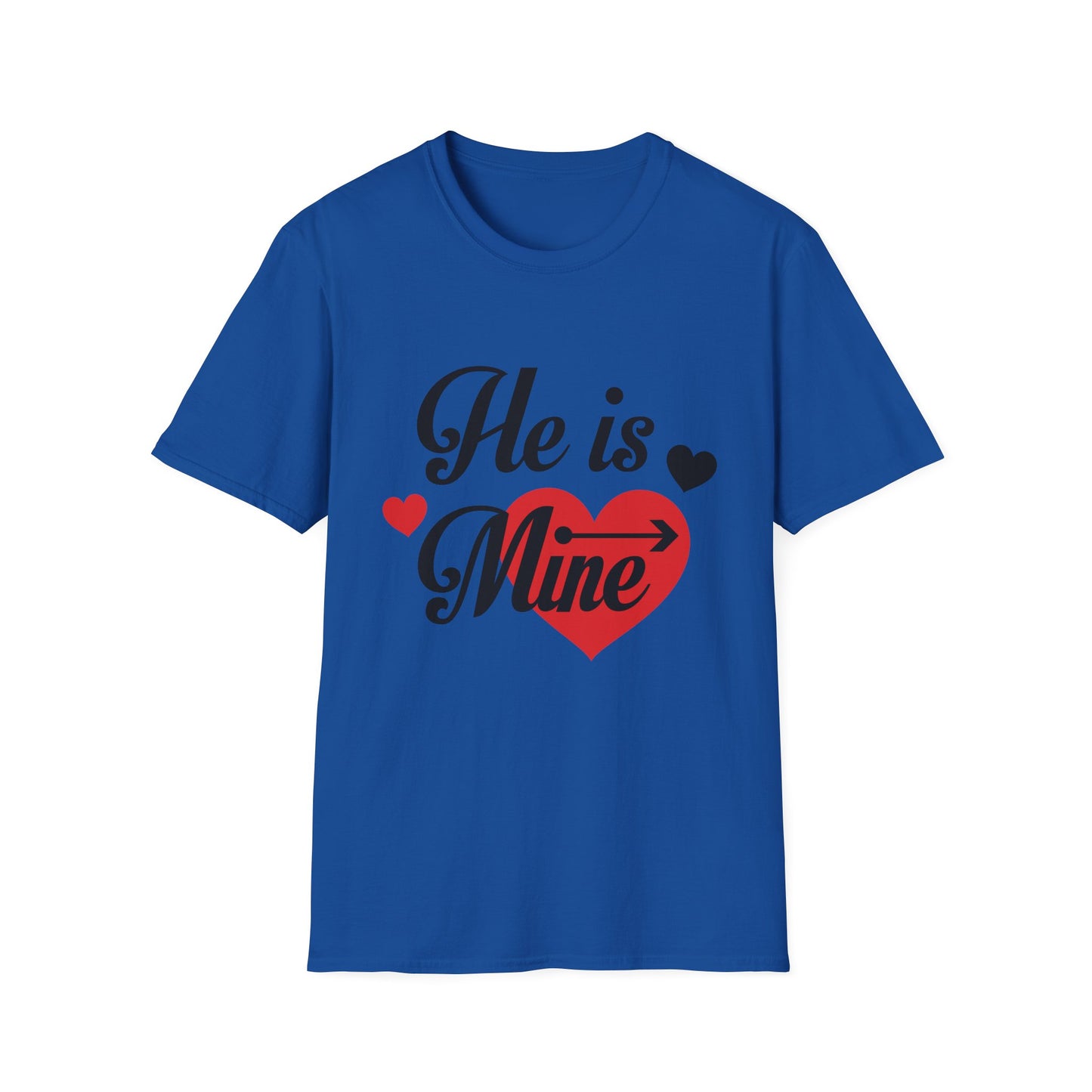 Valentine's Day Unisex T-Shirt - He Is Mine Design