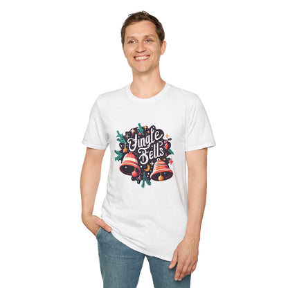 Christmas Unisex T-Shirt - Jingle Bells Design