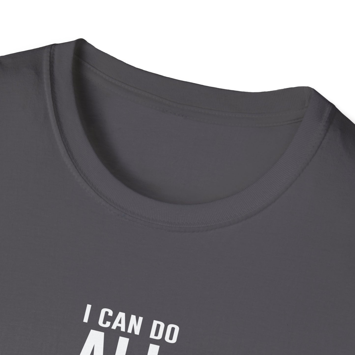 Christian Unisex T-Shirt - I Can Do All Things Through Christ Design