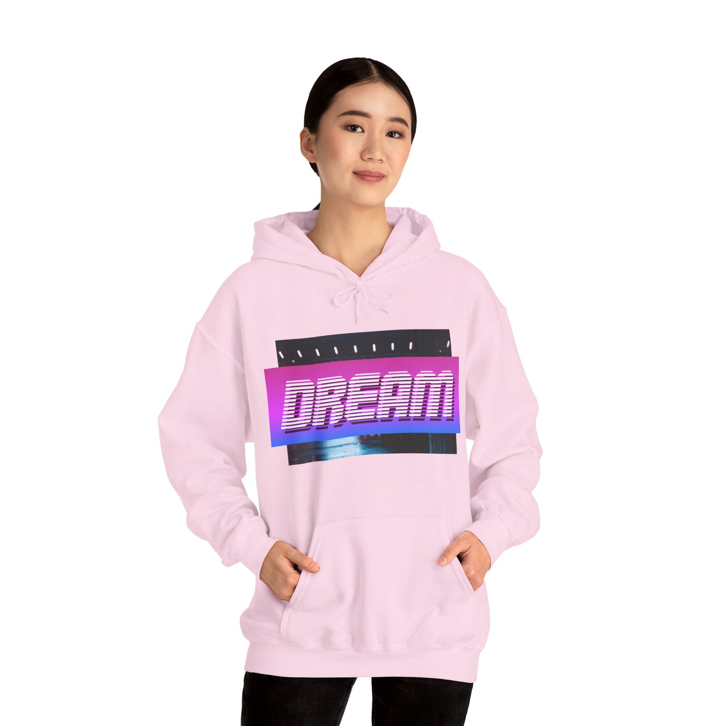 Motivational Unisex Hooded Sweatshirt - Dream Design