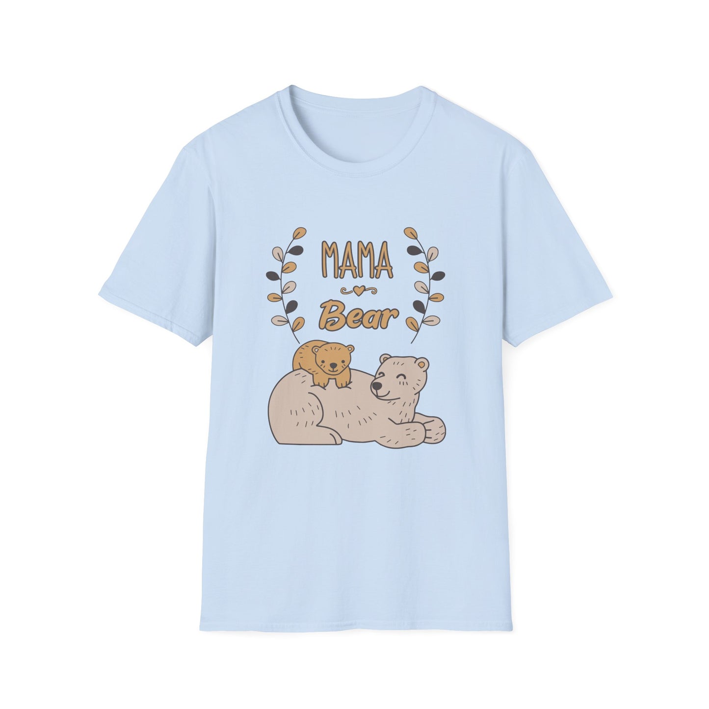 Mother's Day Unisex T-Shirt - Cute Mama Bear Design