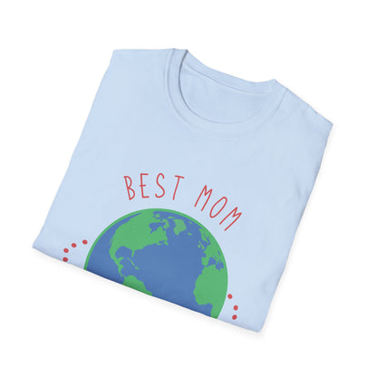 Mother's Day Unisex T-Shirt - Best Mom On The Planet Design