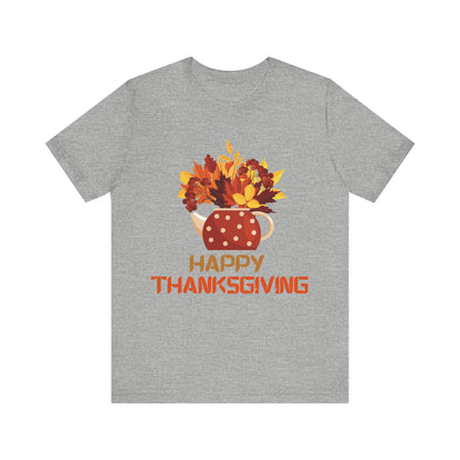Kettle Plants in Fall Thanksgiving T-Shirt - Unisex