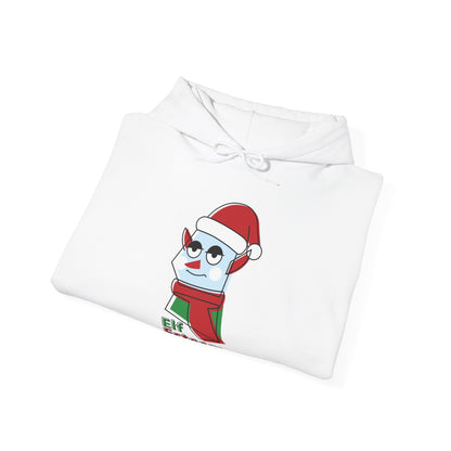 Christmas Unisex Hooded Sweatshirt - Elf Esteem Design