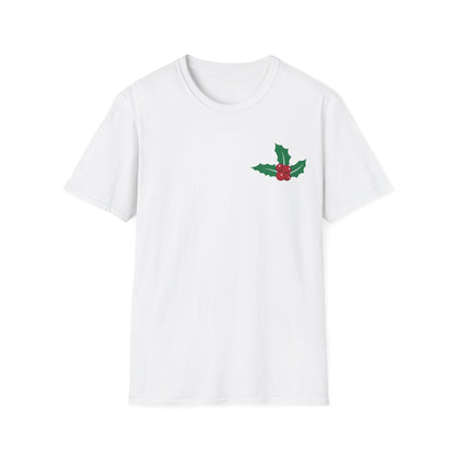 Christmas Unisex T-Shirt - Mistletoe Design