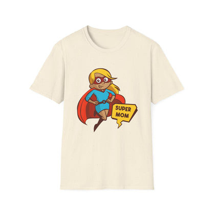 Mother's Day Unisex T-Shirt - Super Mom Flying Design