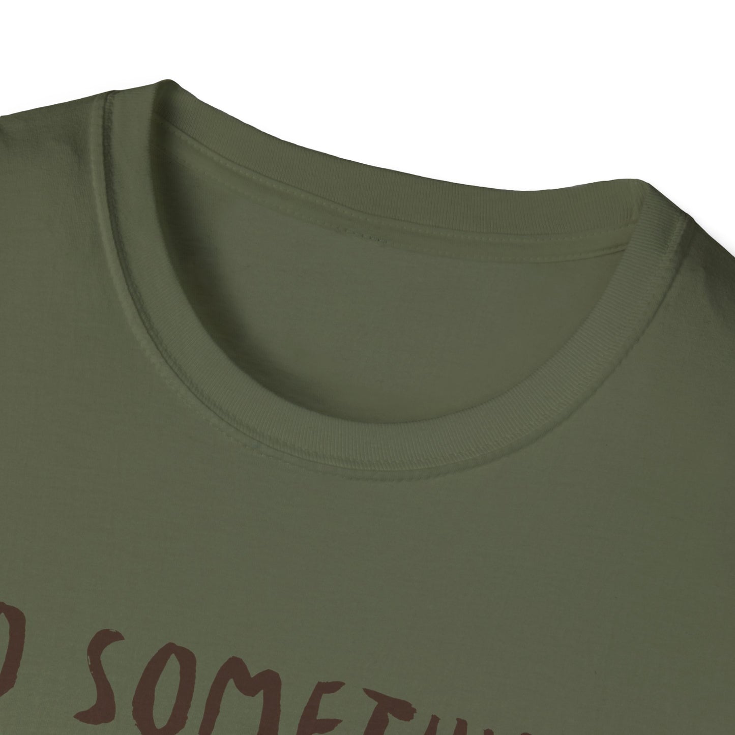 Motivational Unisex T-Shirt - Do Something Green Today Design