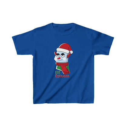 Christmas Unisex Kids T-Shirt - Elf Esteem Design