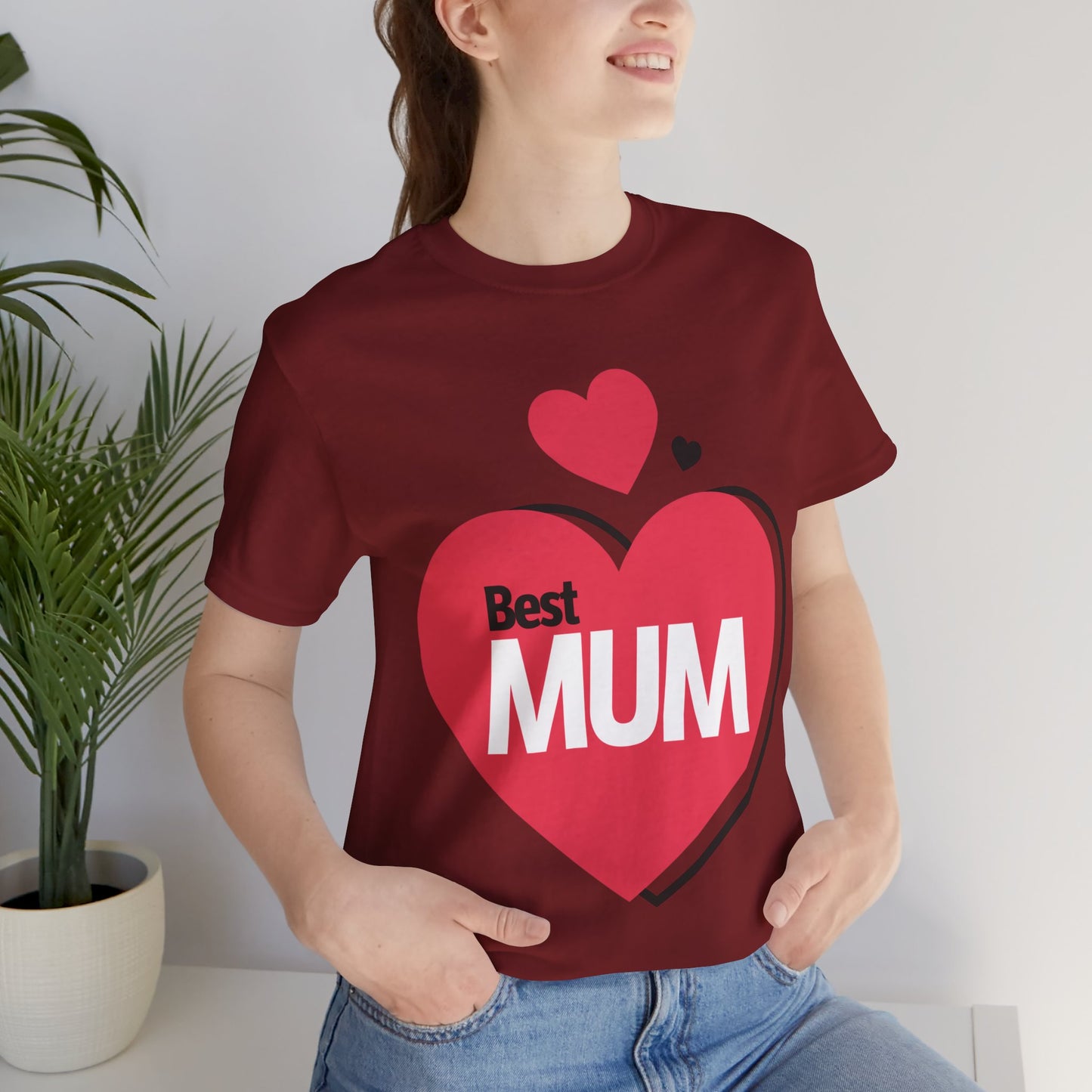 Best Mum Mother's Day Short Sleeve T-Shirt - Unisex - Motivational Treats