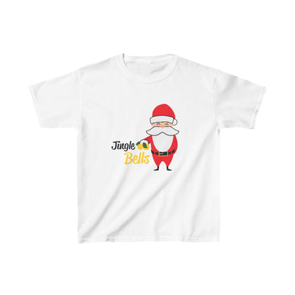 Christmas Unisex Kids T-Shirt - Jingle Bells Santa Design