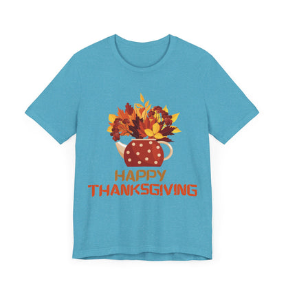 Kettle Plants in Fall Thanksgiving T-Shirt - Unisex