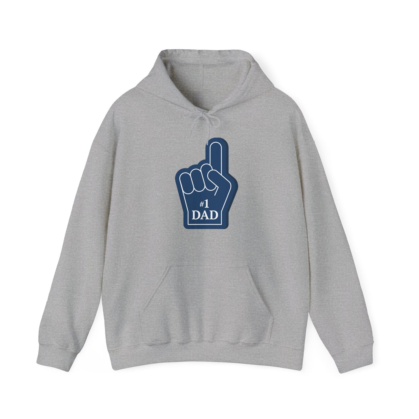 Father's Day Unisex Hooded Sweatshirt - No1 Dad Design