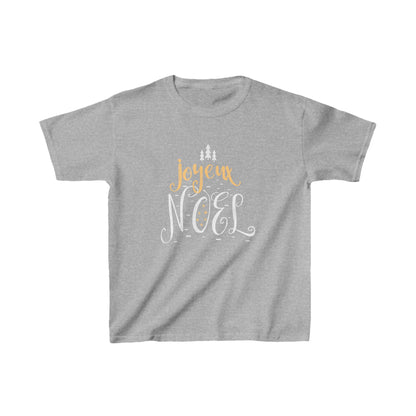 Christmas Unisex Kids T-Shirt - Joyeux Noel Design