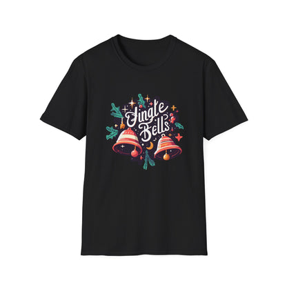 Christmas Unisex T-Shirt - Jingle Bells Design