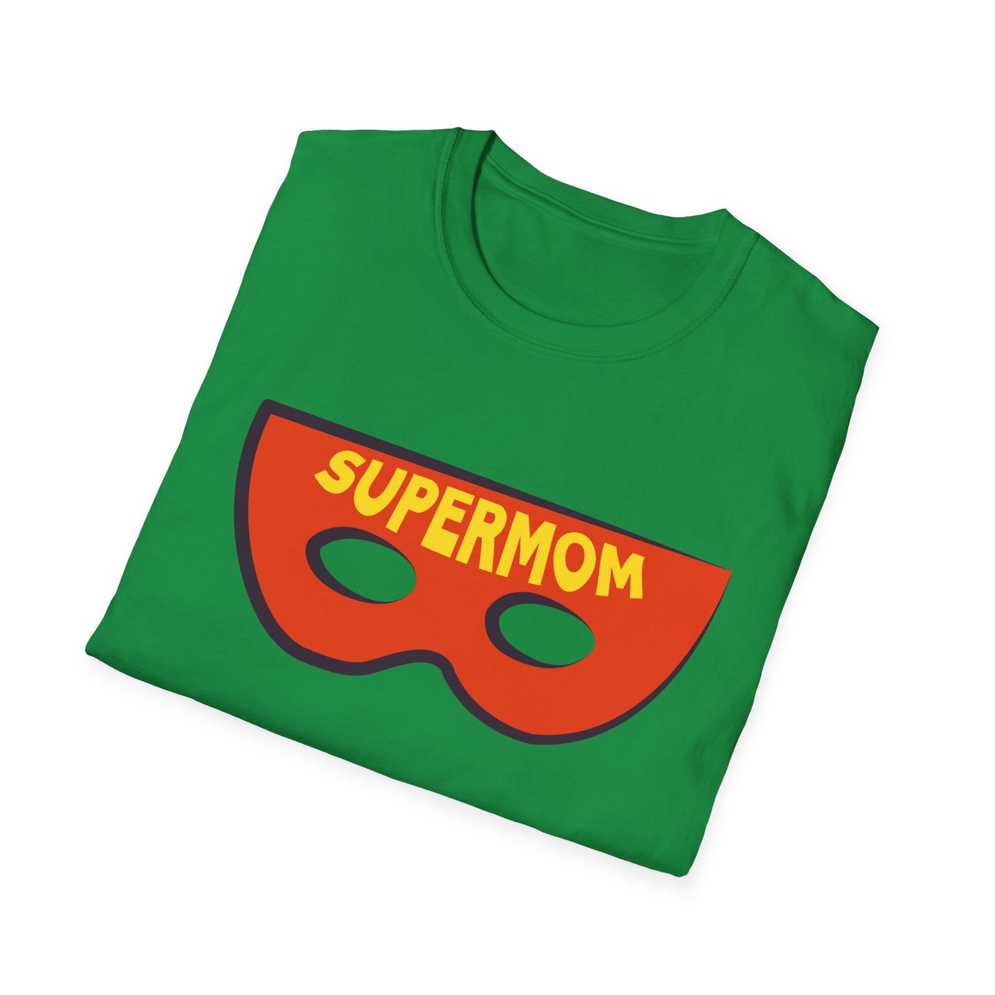 Mother's Day Unisex T-Shirt - Mom Hero Mask Design