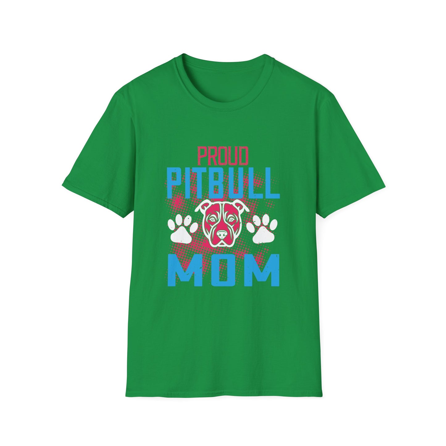 Mother's Day Unisex T-Shirt - Proud Pitbull Mom Design