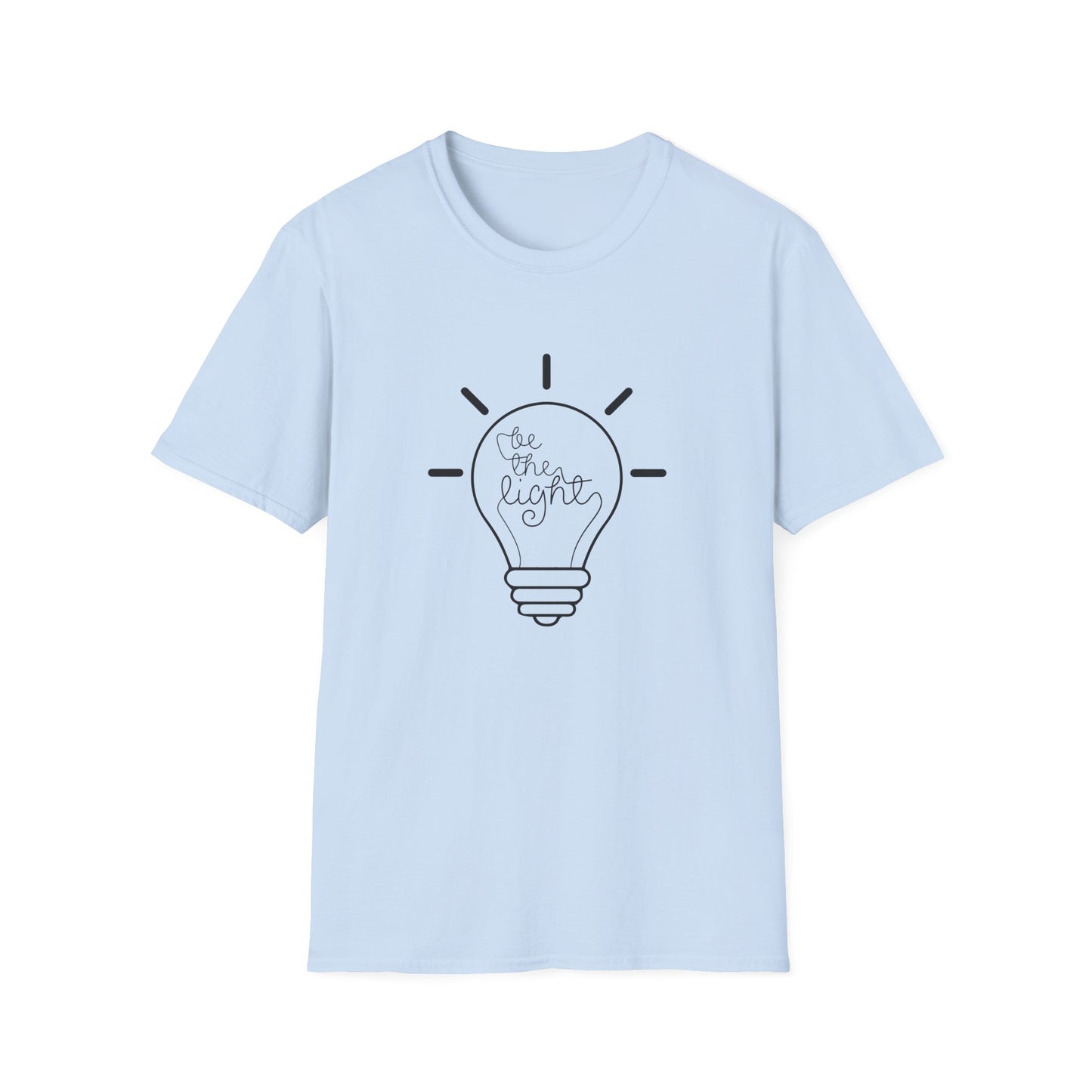 Christian Unisex T-Shirt - Be The Light Design